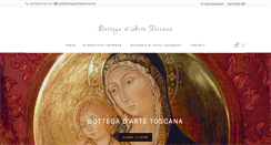 Desktop Screenshot of bottegadartetoscana.it